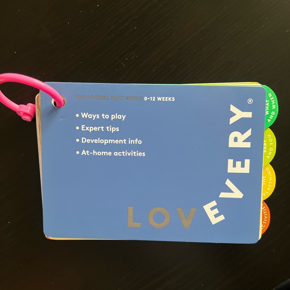 LOVEVERY The Looker Play Guide for 0-12 Weeks